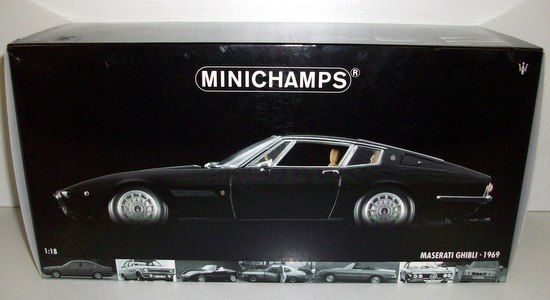 MINICHAMPS 1/18 - 100 123321 MASERATI GHIBLI COUPE 1969