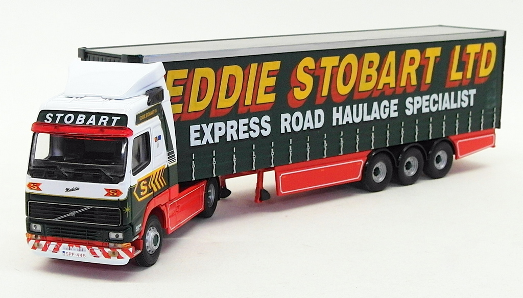 Corgi 1/50 Scale CC12401 - Volvo Globetrotter Curtainside - Stobart
