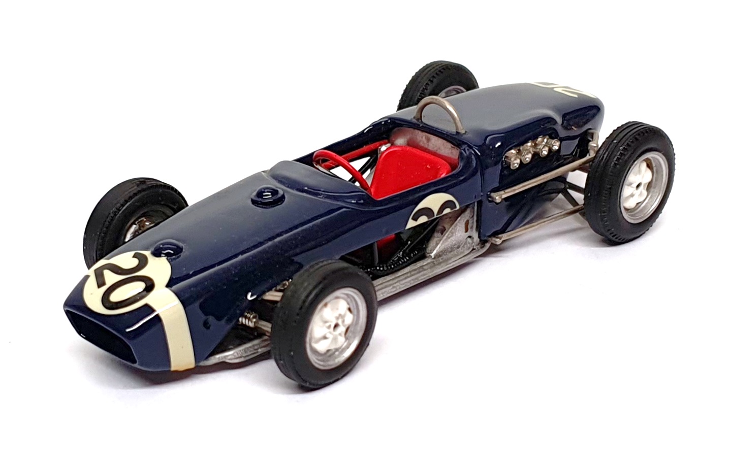 SMTS 1/43 Scale RL27 - F1 Lotus 18 Race Car #20 Stirling Moss - Blue SMTS 1/43 Scale RL27 - F1 Lotus 18 Race Car #20 Stirling Moss - Blue