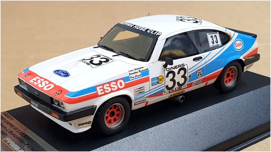 PremiumX 1/43 Scale Resin PR0011 - Ford Capri 3.0S 3rd 24h Spa 1981