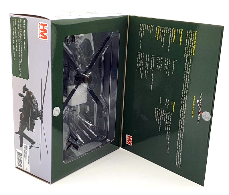 Hobby Master 1/72 Scale Diecast HH1210 - AH-64E Apache Guardian IAF 2020 Hobby Master 1/72 Scale Diecast HH1210 - AH-64E Apache Guardian IAF 2020