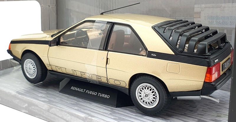 Renault Fuego Turbo beige metal (Solido) 1:18