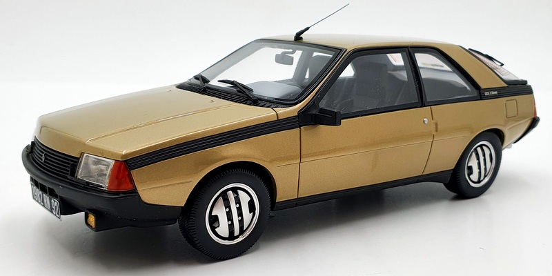 Otto Mobile 1/18 Scale Resin OT523 - Renault Fuego GTX 2L - Gold