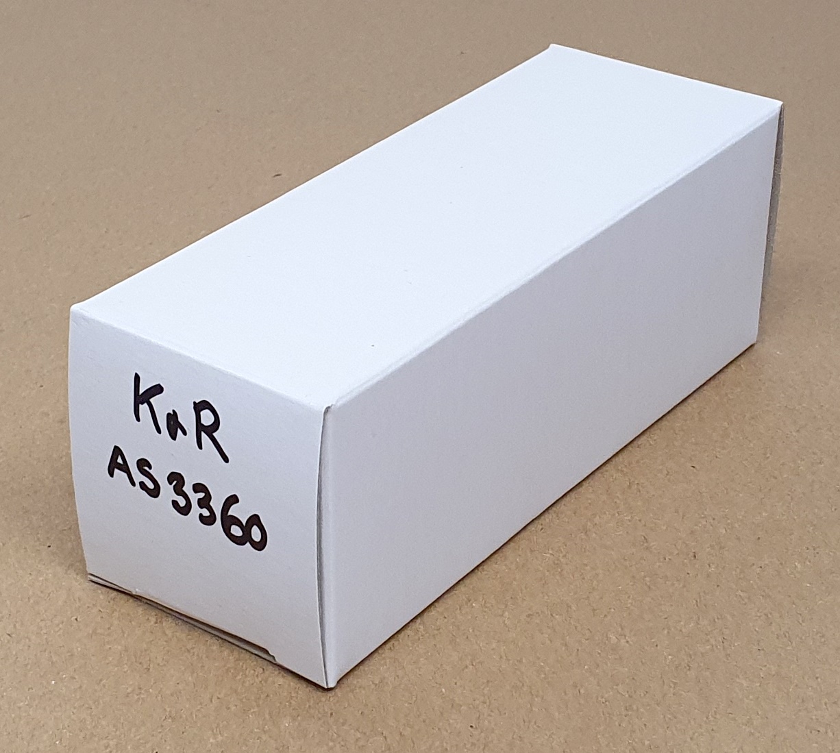 K&R Replicas 1/43 Scale Built Kit AS3360 Austin Seven Delivery Van - Green/Black