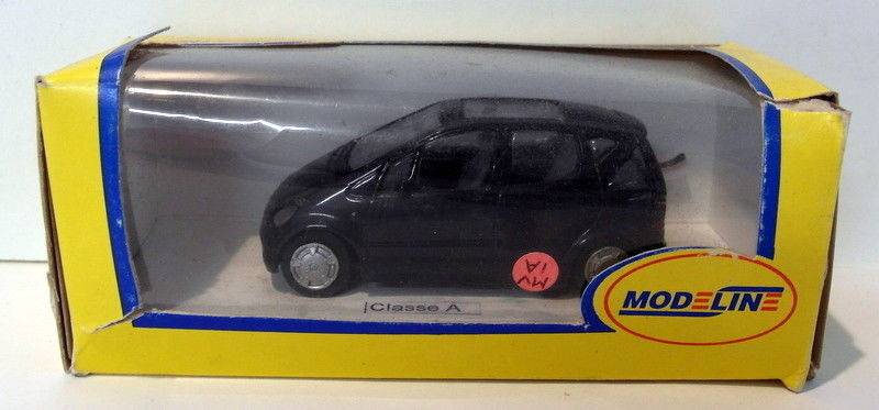 Modelline1/43 Scale white metal - MA1A Mercedes Benz A Class black