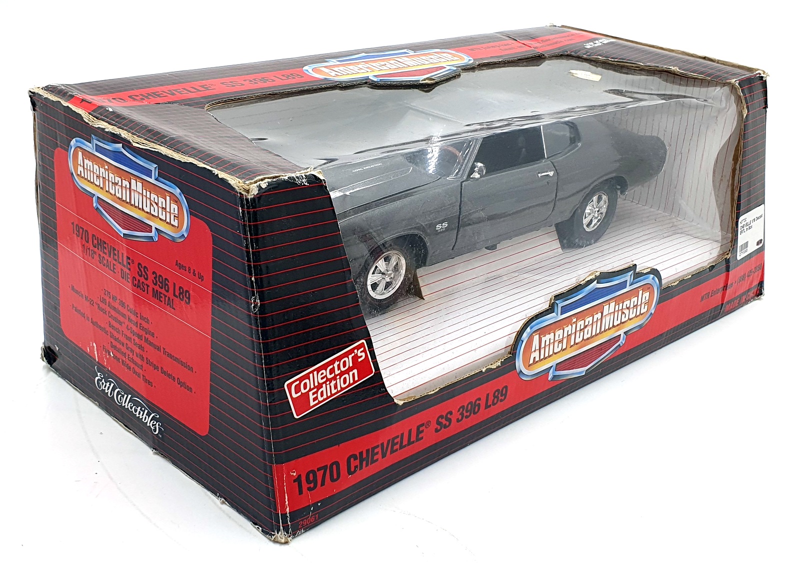 Ertl 1/18 Scale Diecast 29061 - 1970 Chevy Chevelle SS 396 L89