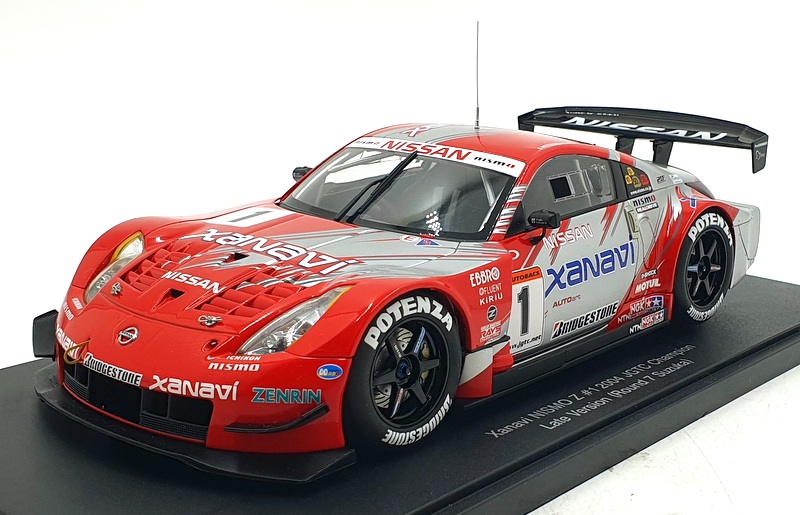 Autoart 1/18 Scale Diecast 80481 - Nissan Xanavi NISMO Z #1 2004
