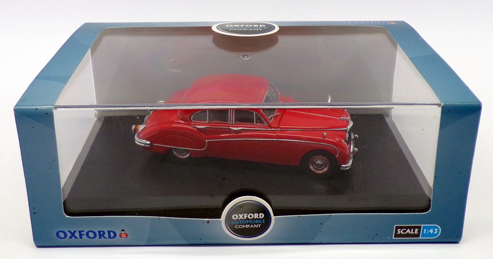 Oxford Diecast 1/43 Scale 43JAG8004 - Jaguar MkVIII - Carmen Red