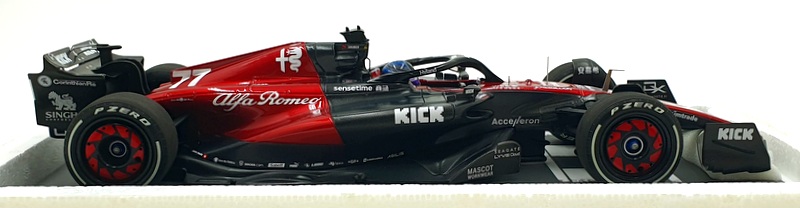 ミニチャンプス アルファ ロメオ C43 #77 2023 1/18 Minichamps 1:18 Valtteri Bottas Alfa Romeo C43 #77