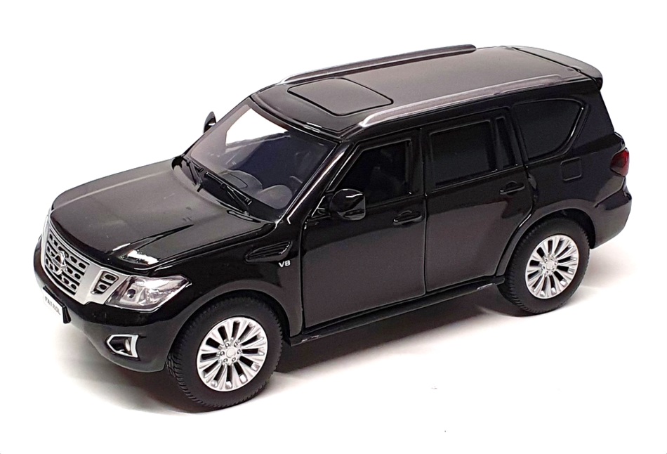 Tayumo 1/32 Scale Pull Back & Go 32115014 - Nissan Patrol Y62 - Black