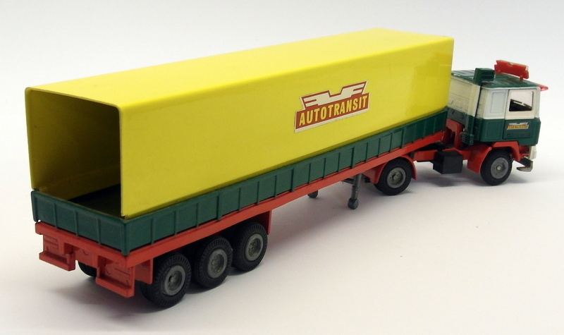 Tekno 1/50 Scale - Jim072 Volvo Covered Truck and Trailer Autotransit