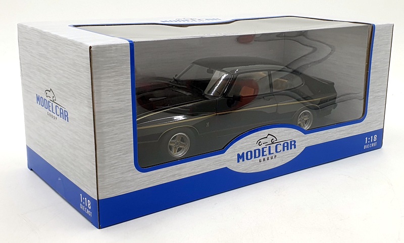 Model Car Group 1/18 Scale MCG18348 - Ford Capri MK II X-Pack - Black