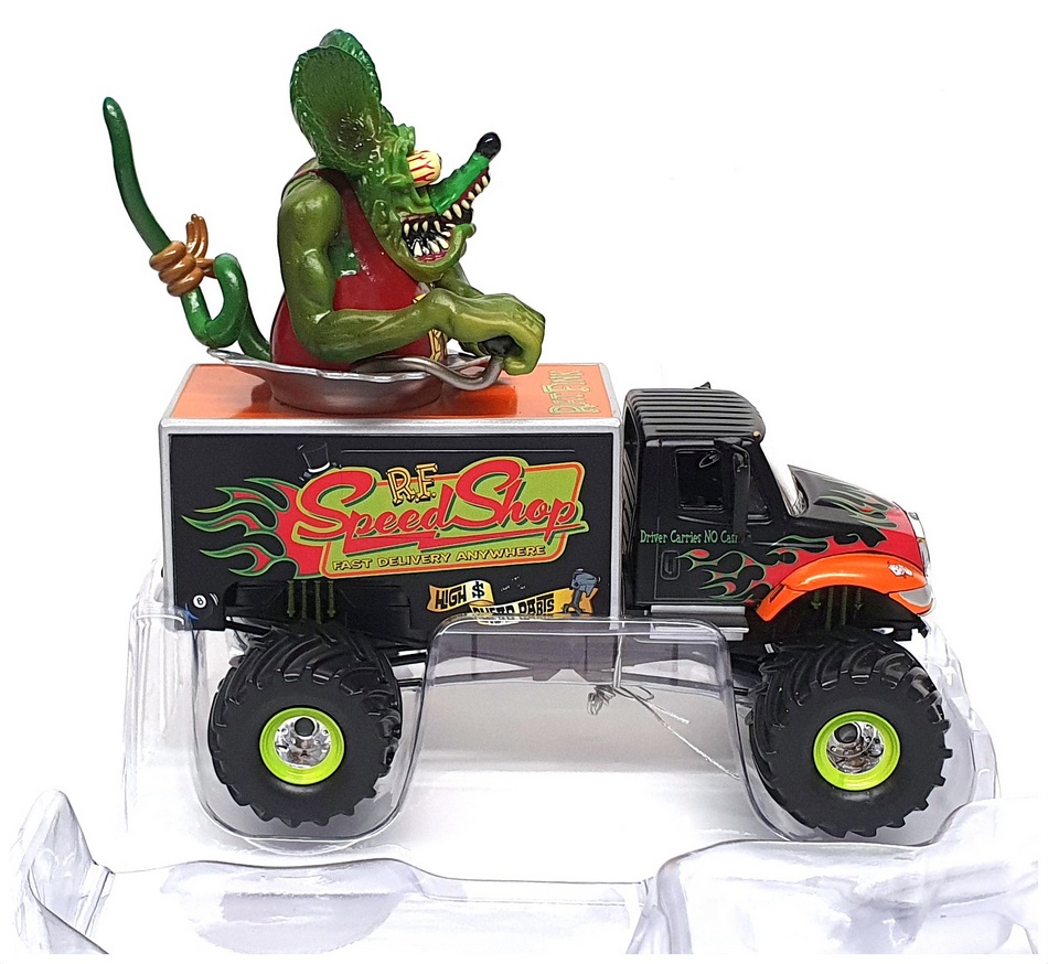 Johnny Lightning 1/24 Scale JL24009 - International 4400 Monster Truck Rat Fink