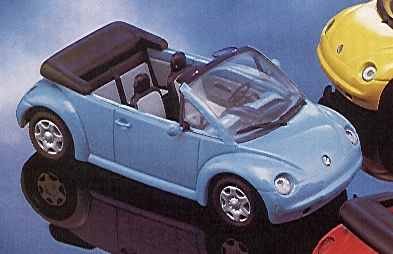 MINICHAMPS 1/43 - 430 054030 VW CONCEPT CAR CABRIOLET 1994 BLUE NEW BEETLE