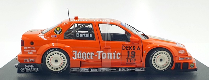 Werk83 1/18 Scale Diecast W1801006 - Alfa Romeo 155 DTM #19 M.Bartels Jagertonic Werk83 1/18 Scale Diecast W1801006 - Alfa Romeo 155 DTM #19 M.Bartels Jagertonic