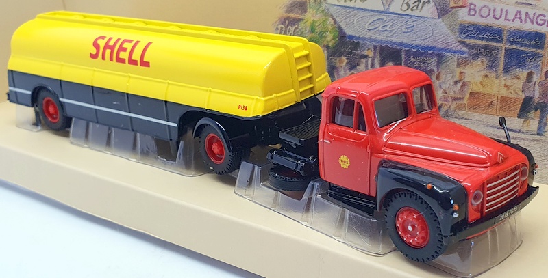 Corgi 1/50 Scale 74602 - Citroen Type 55 Semi Citerne Fuehauf Shell Cert No.3