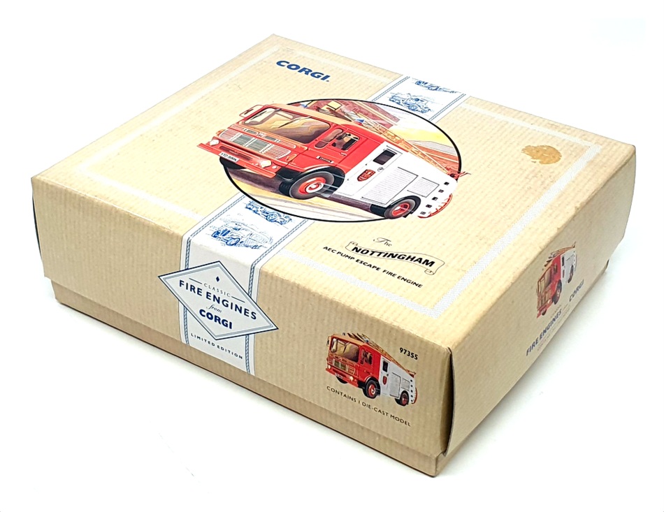 Corgi 1/50 Scale 97355 - AEC Pump Escape Fire Engine - Nottingham Central Corgi 1/50 Scale 97355 - AEC Pump Escape Fire Engine - Nottingham Central