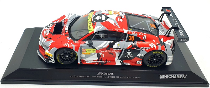 Minichamps 1/18 Scale Diecast 155 151130 - Audi R8 LMS AAPE GT