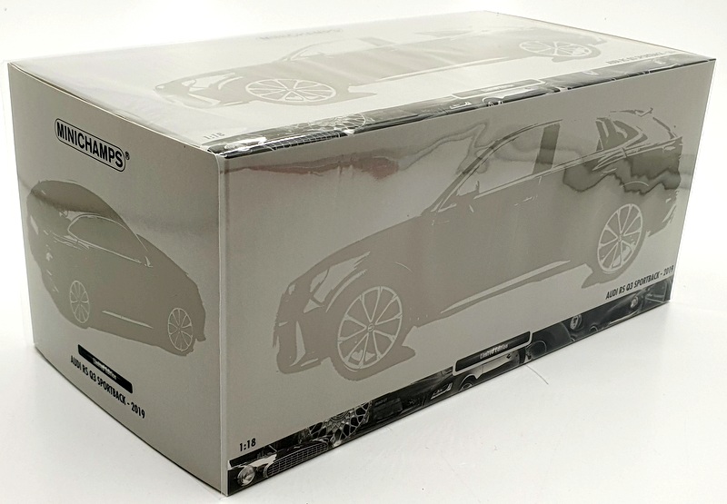 Minichamps 1/18 Scale 155 018102 - Audi RS Q3 Sportback 2019 - Met Green Minichamps 1/18 Scale 155 018102 - Audi RS Q3 Sportback 2019 - Met Green
