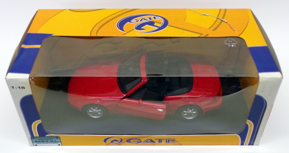Gate 1/18 Scale Diecast 01012 - Mazda MX5 MK1 RHD - Classic Red | eBay