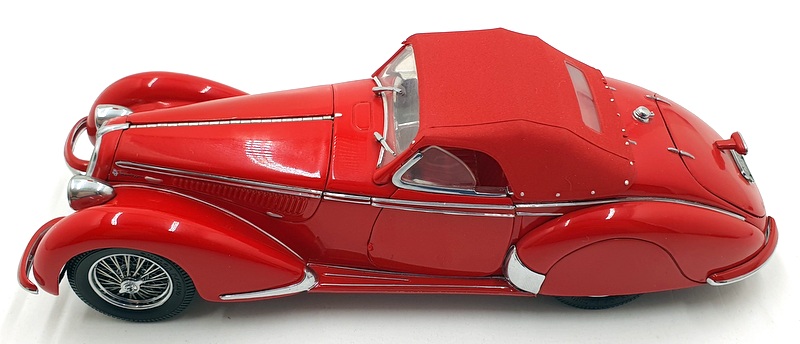 Franklin Mint 1/24 Scale B11ZK63 - 1937 Alfa Romeo 2900B Convertible Red