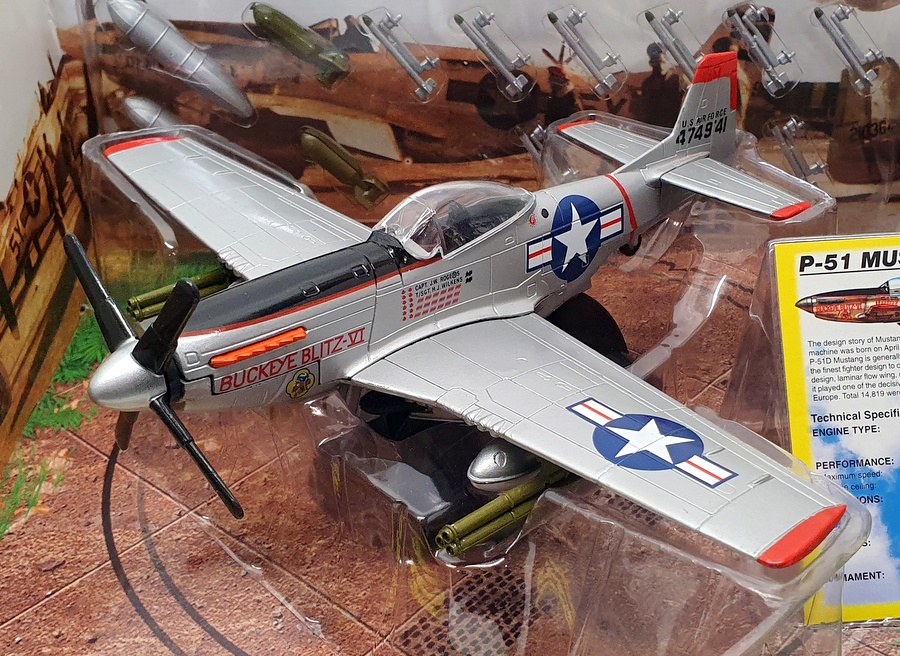 Motor Max 1/48 Scale Diecast Aircraft 76336 P51 Mustang eBay
