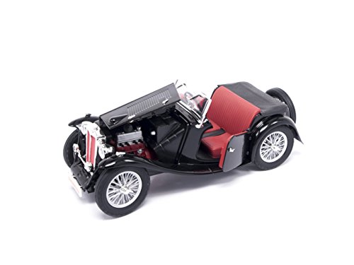 Road Signature 1/18 Scale Model Car 92468 - 1947 MG TC Midget - Cream Road Signature 1/18 Scale Model Car 92468 - 1947 MG TC Midget - Cream