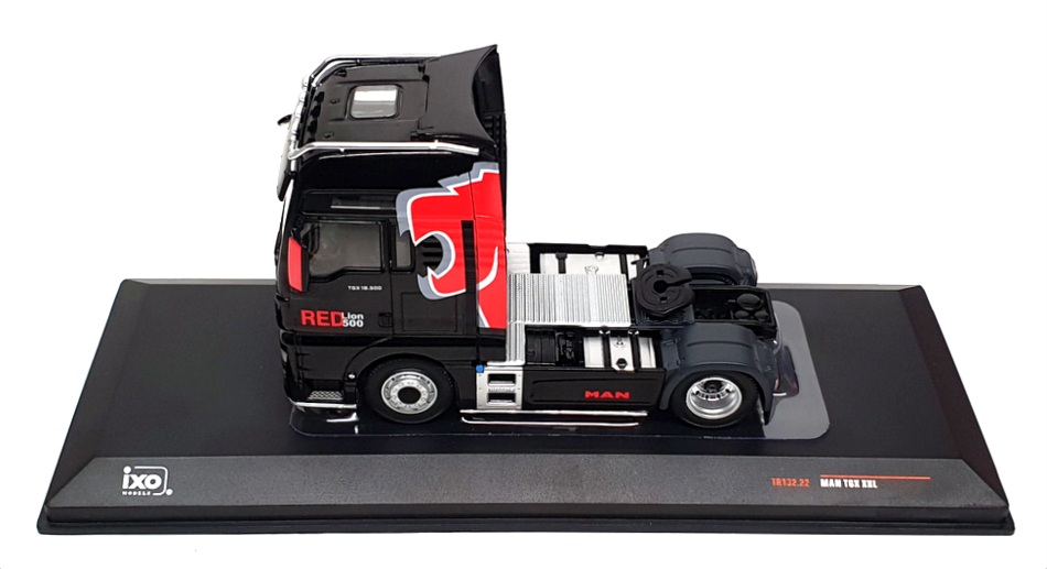 Ixo 1/43 Scale TR132.22 - MAN TGX XXL Truck Red Lion 500 - Black/Red