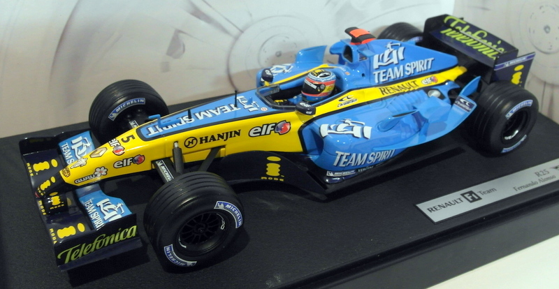 Hot Wheels 1/18 Scale Diecast - G9729 Renault R25 F1 Fernando Alonso | eBay