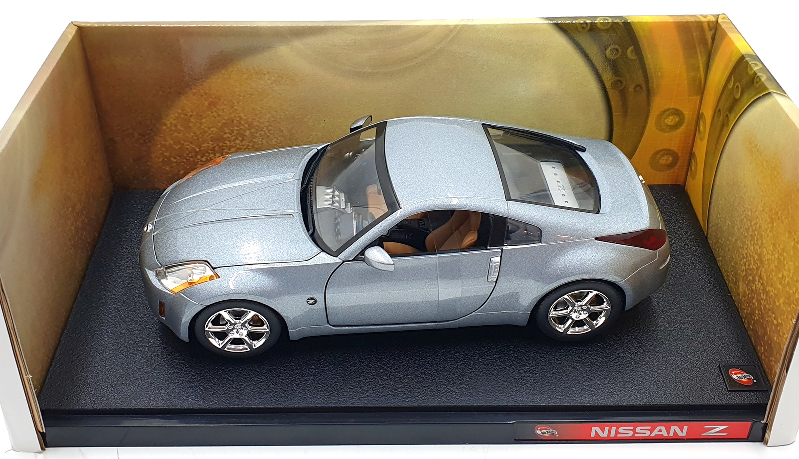 Hot Wheels 1/18 Scale Diecast 56758 - Nissan 350Z - Silver | eBay