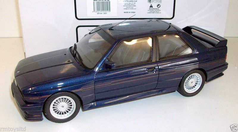 OTTO 1/18 SCALE - OT141 BMW E30 M3 B6 ALPINA - METALLIC BLUE