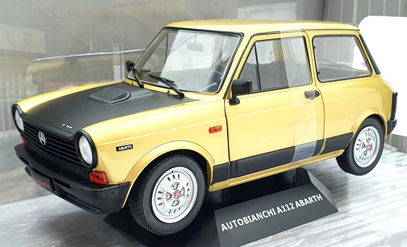 Solido 1/18 Scale Diecast S1803804 -  Autobianchi A112 Abarth 1980 - Bronze