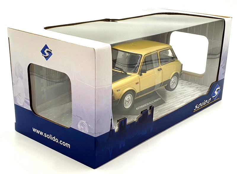Solido 1/18 Scale Diecast S1803804 -  Autobianchi A112 Abarth 1980 - Bronze
