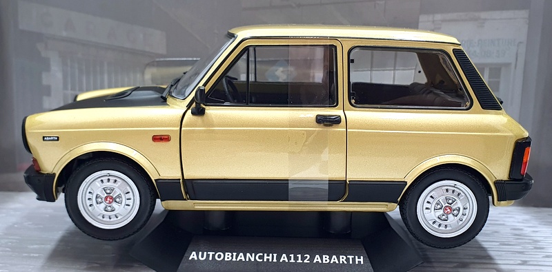 Solido 1/18 Scale Diecast S1803804 -  Autobianchi A112 Abarth 1980 - Bronze