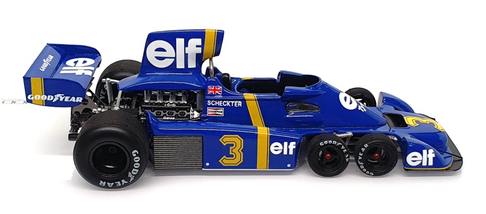 TSM 1/43 Scale TSM164366 - F1 Elf Tyrrell P34 Silverstone 1976 #3 J. Scheckter