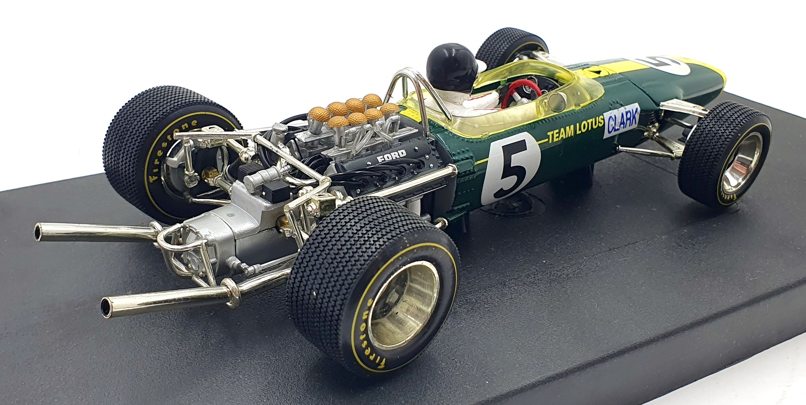 Quartzo 1/18 Scale Diecast Q9001 - Lotus 49 1st British GP 67 Jim Clark