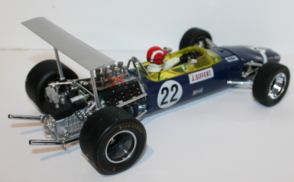 Exoto 1/18 Scale 97009 Lotus Ford 49B Jo Siffert 1968 2nd British F1 Grand Prix