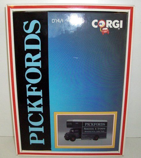 CORGI  - D74/1 PICKFORDS VAN AND TRUCK REMOVALS SET - MORRIS FORDSON BEDFORD