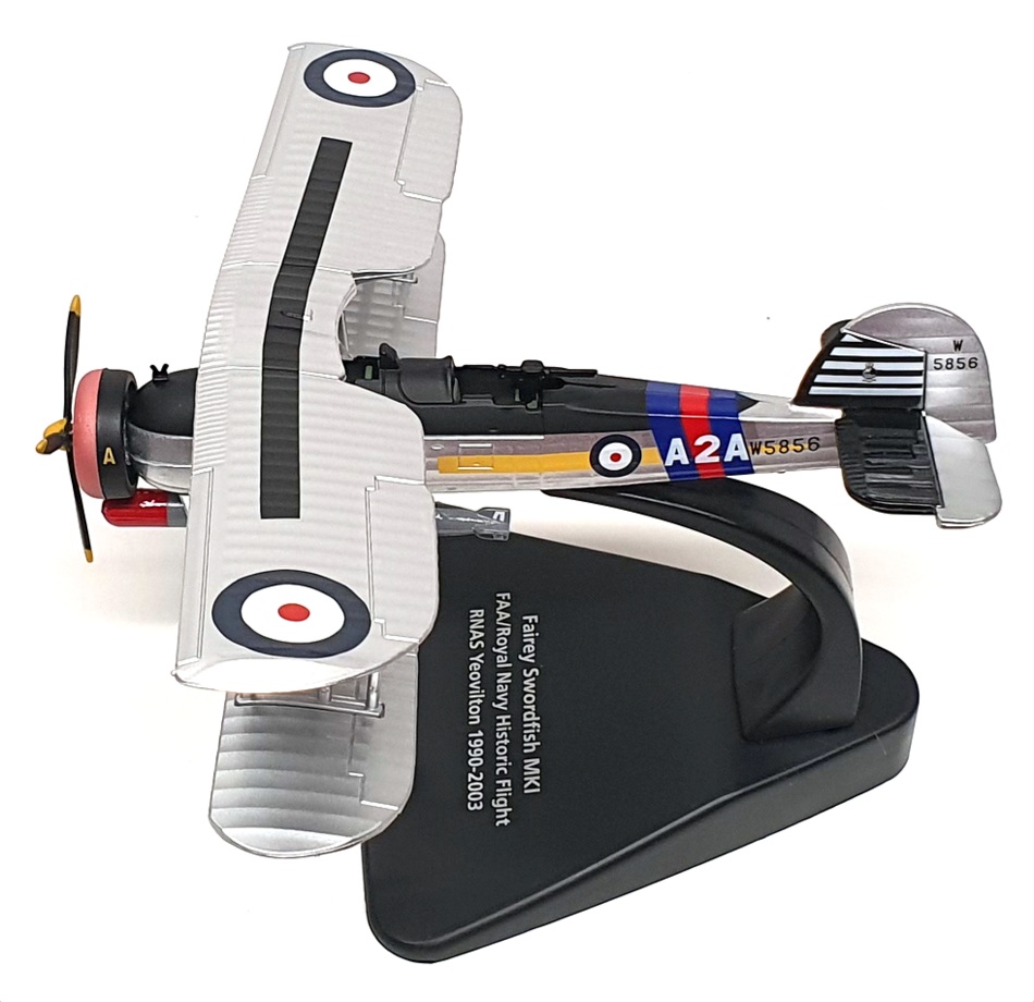 Oxford Diecast 1/72 Scale AC111 - Fairey Swordfish FAA RN Historic Flight
