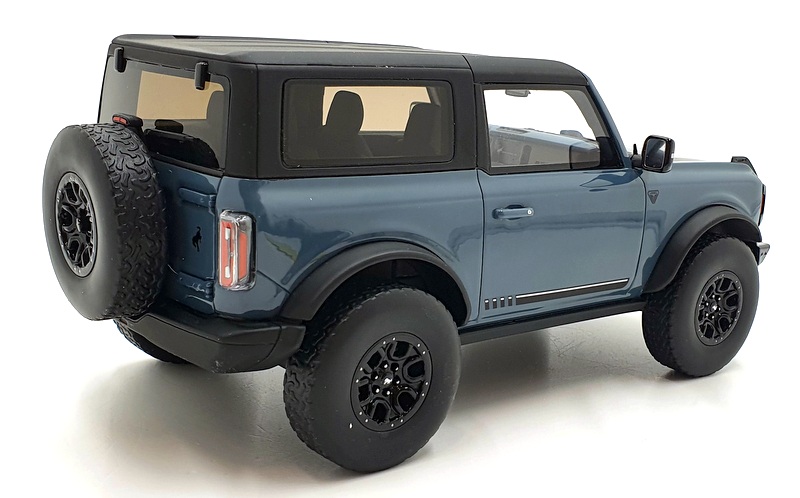GT Spirit 1/18 Scale Resin GT359 - Ford Bronco First Edition Area 51 - Blue