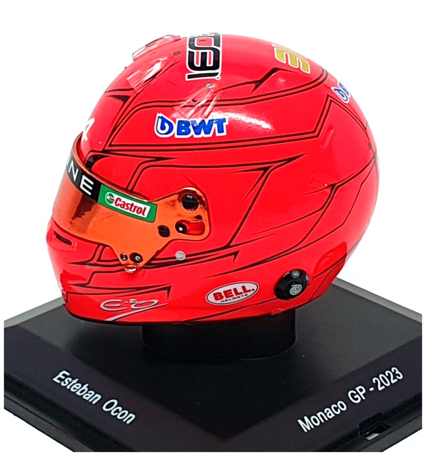 Spark 5HF118 CASQUE Esteban Ocon BWT Alpine F1 Team GP Grande Bretagne