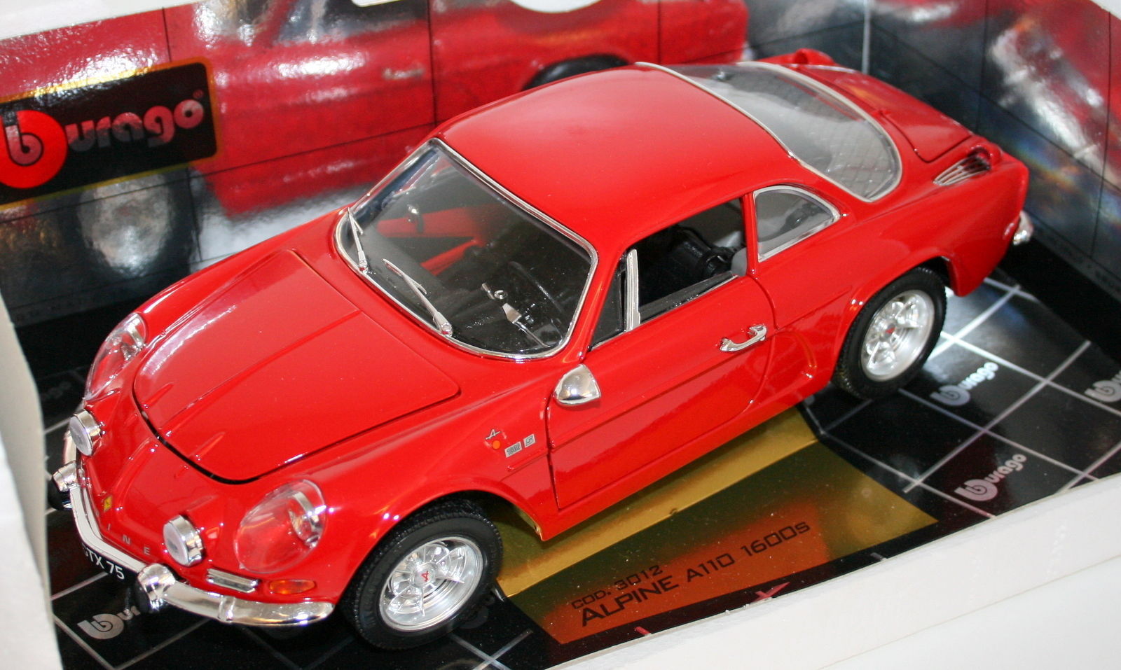 BURAGO 1/18 3012 ALPINE A110 1600S 1971 RED | eBay