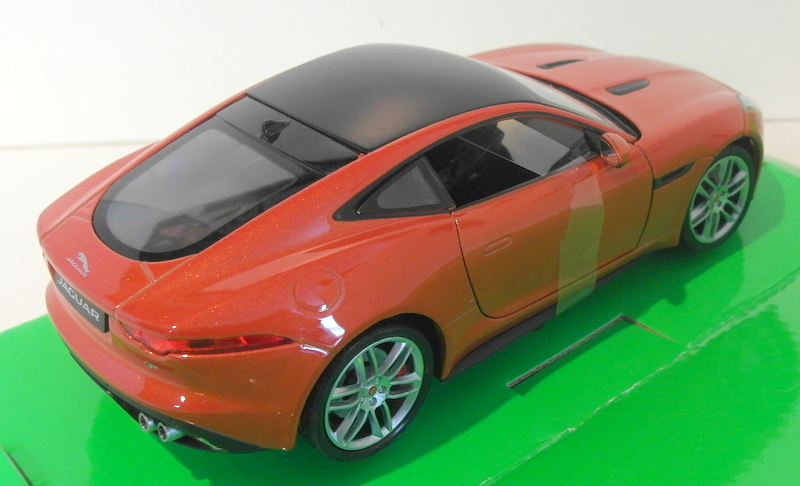 WELLY 1/24 Scale 24060W Jaguar F Type Coupe Metallic Copper