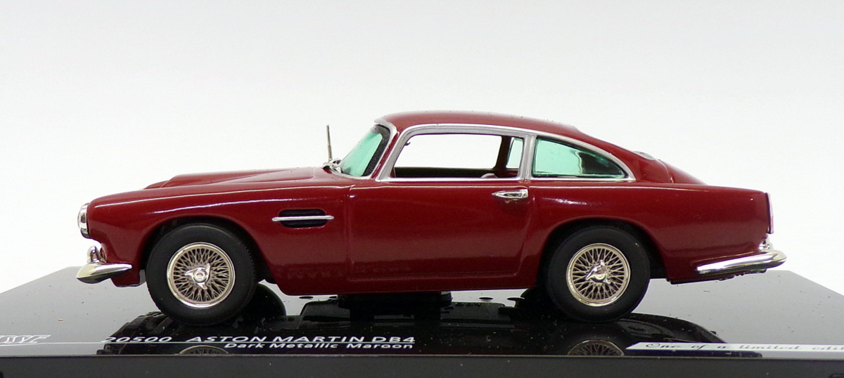 Vitesse 1/43 Scale 20500 - Aston Martin DB4 - Dark Metallic Maroon