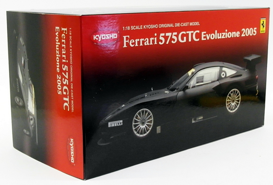 Kyosho 1/18 Scale Model Car 08392A - Ferarri 575 GTC Evoluzione