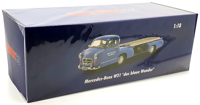 Werk83 1/18 Scale Diecast W1801701 - Mercedes-Benz W21 Das Blaue Wunder
