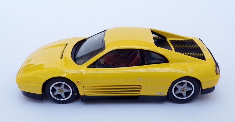 Western Models 1/43 Scale WP121 - 1990 Ferrari 348 TB - Yellow