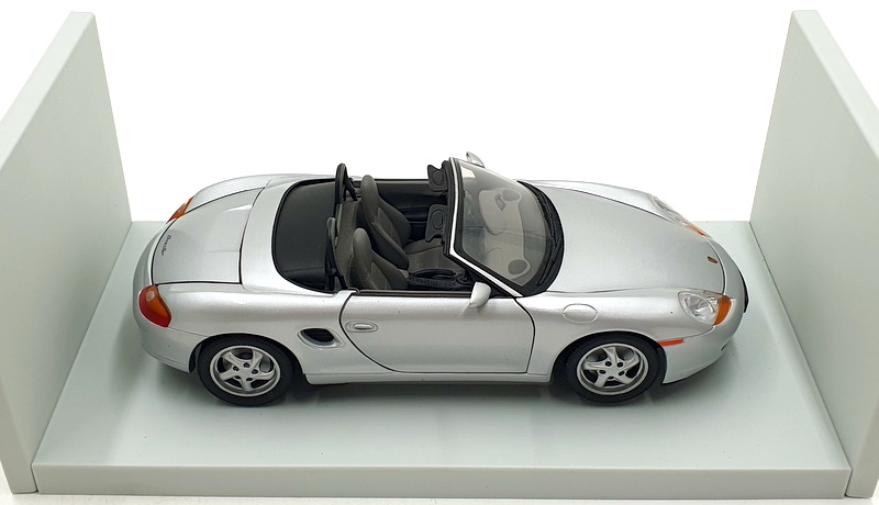 UT Models 1/18 Scale Diecast 27852 - Porsche Boxster Cabriolet - Silver