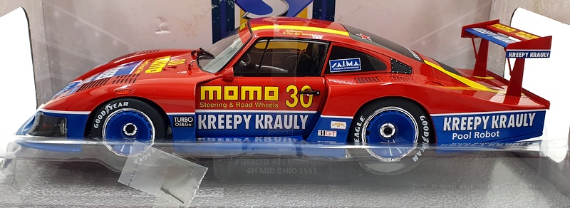 Solido 1/18 Scale Diecast S1805404 - Porsche 935 Mobydick #30 6H Mid Ohio Solido 1/18 Scale Diecast S1805404 - Porsche 935 Mobydick #30 6H Mid Ohio