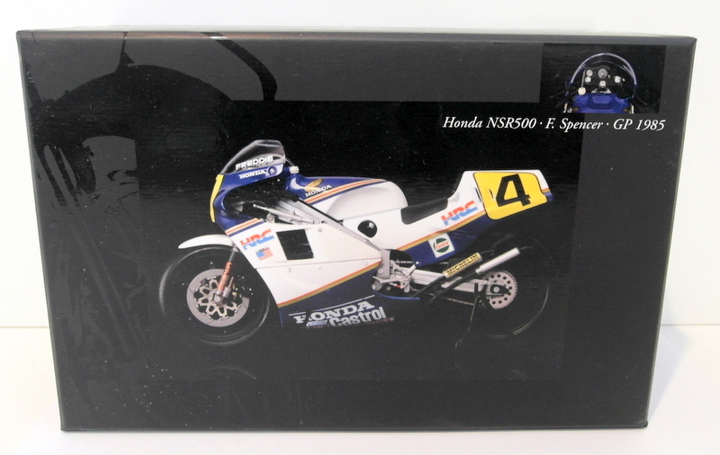 Minichamps 1/12 Scale Diecast 122 850004 Honda NSR 500 Freddy Spencer GP 1985